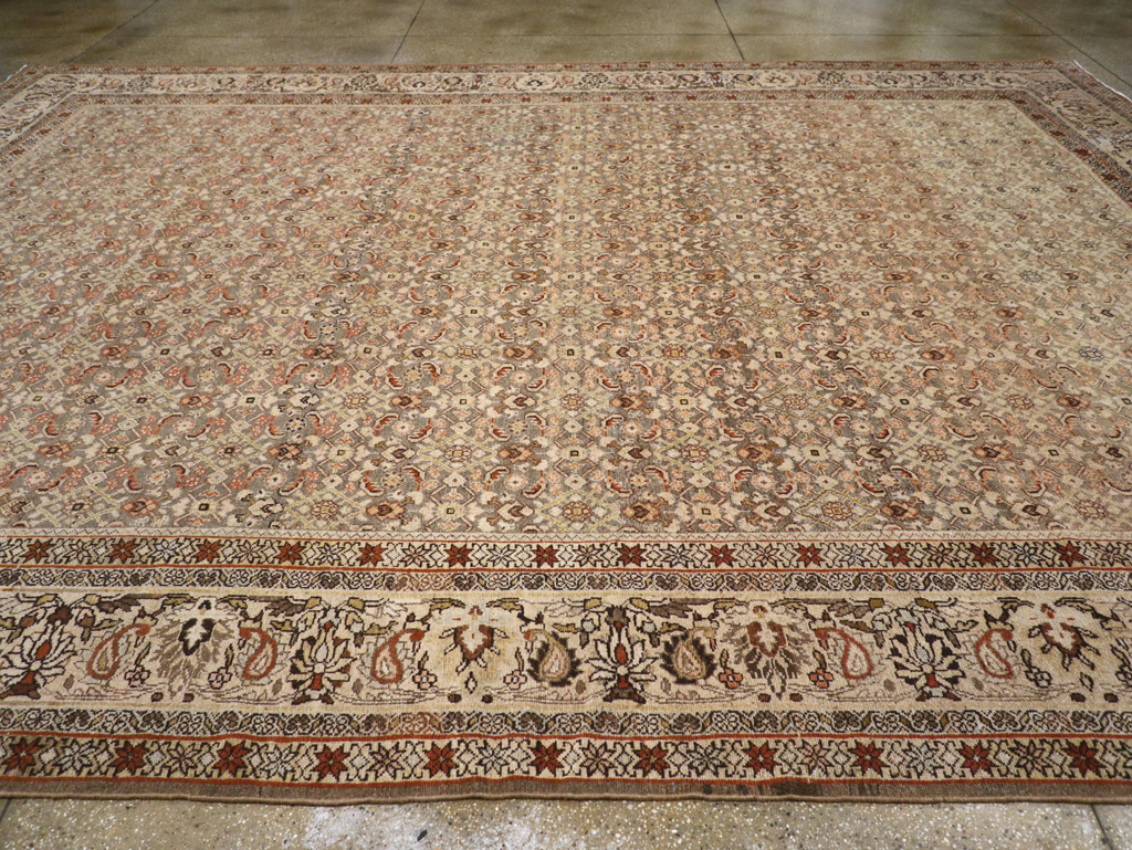 Antique Persian Malayer Carpet, No.23770 - Staging