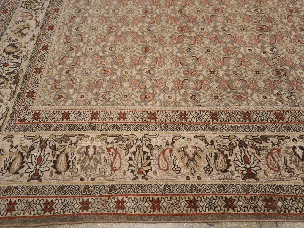 Antique Persian Malayer Carpet, No.23770 - Staging