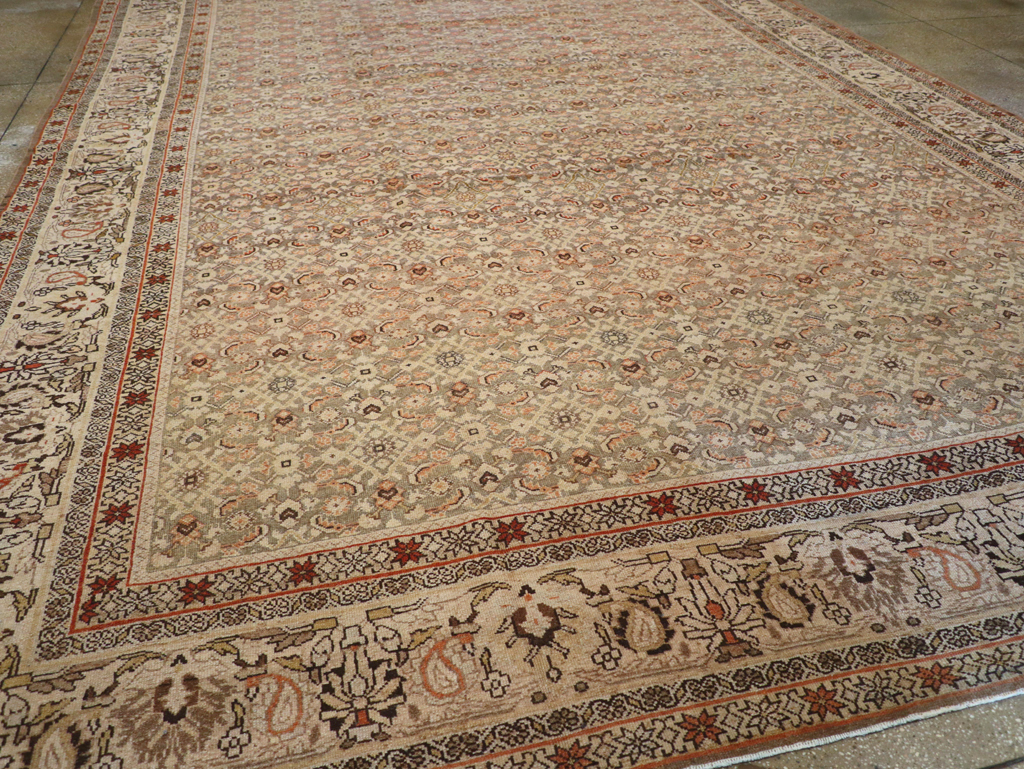 Antique Persian Malayer Carpet, No.23770 - Staging