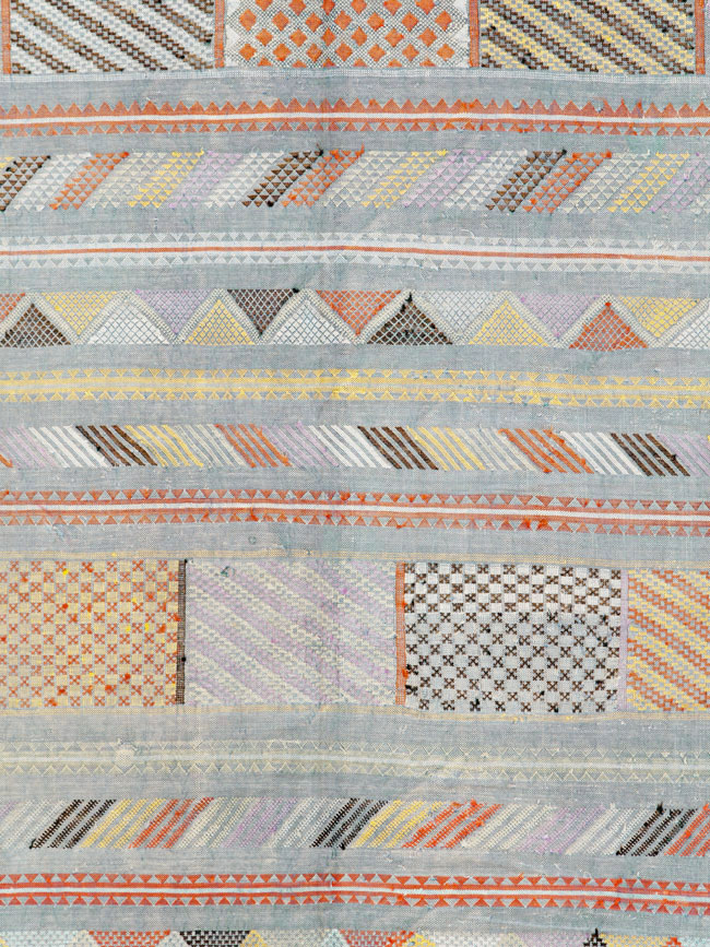 Vintage Moroccan Kilim, No.23773 - Staging