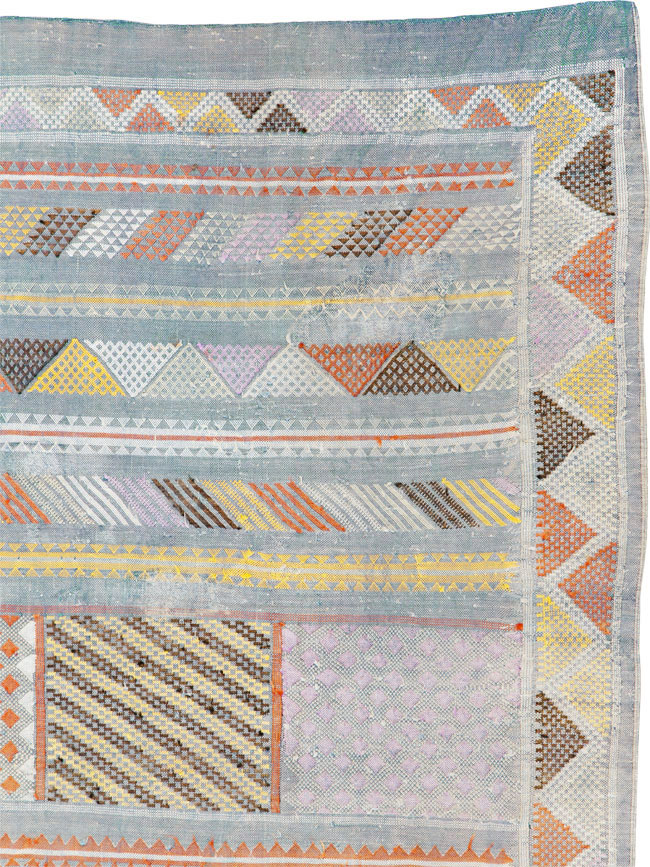 Vintage Moroccan Kilim, No.23773 - Staging
