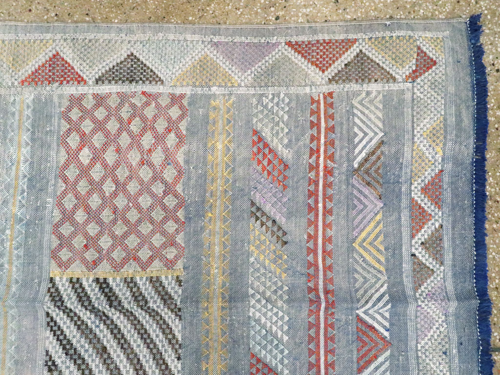 Vintage Moroccan Kilim, No.23773 - Staging