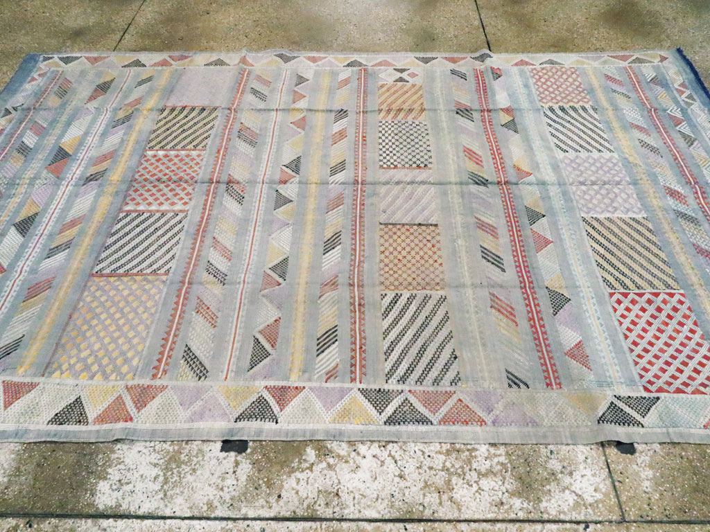Vintage Moroccan Kilim, No.23773 - Staging