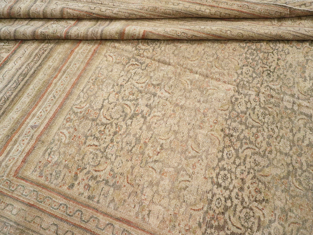 Antique Persian Dorokhsh Gallery Carpet, No.23813 - Staging
