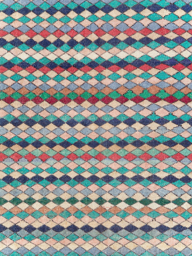 Vintage Turkish Anatolian Carpet, No.23815 - Staging