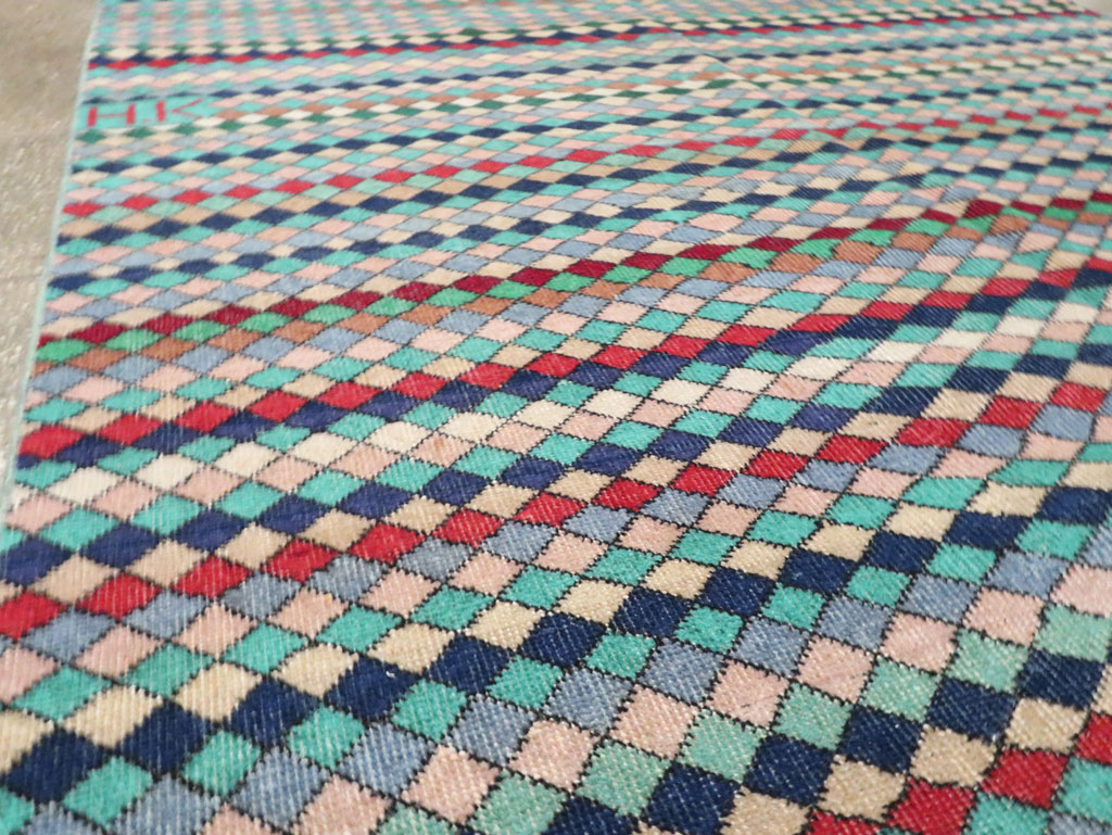 Vintage Turkish Anatolian Carpet, No.23815 - Staging