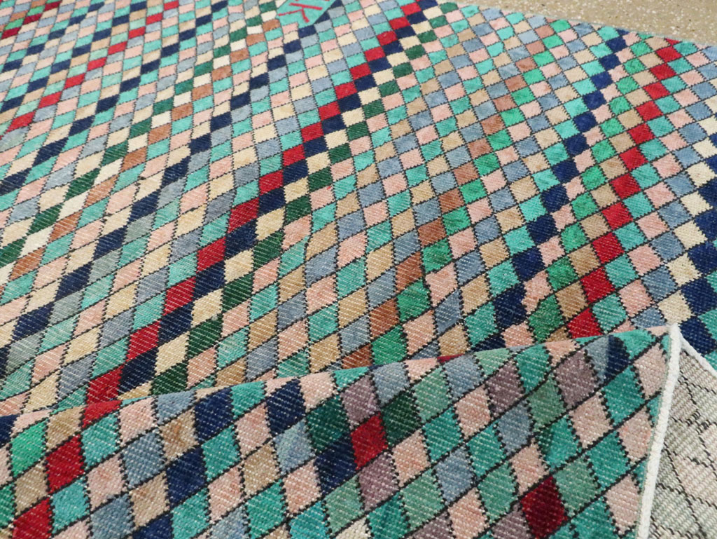 Vintage Turkish Anatolian Carpet, No.23815 - Staging