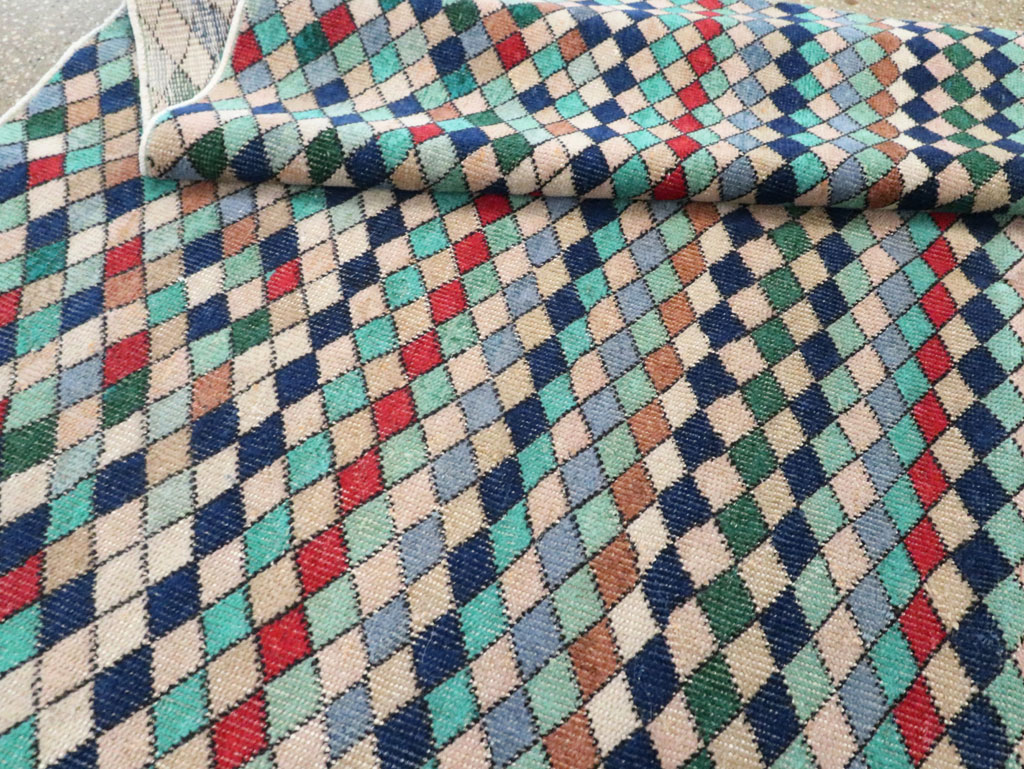 Vintage Turkish Anatolian Carpet, No.23815 - Staging