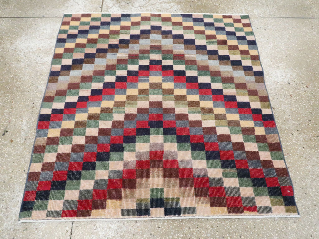 Vintage Turkish Anatolian Rug, No.23818 - Staging