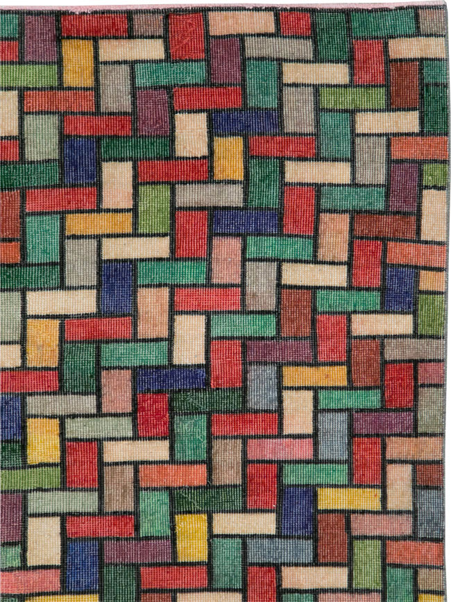 Vintage Turkish Anatolian Rug, No.23821 - Staging