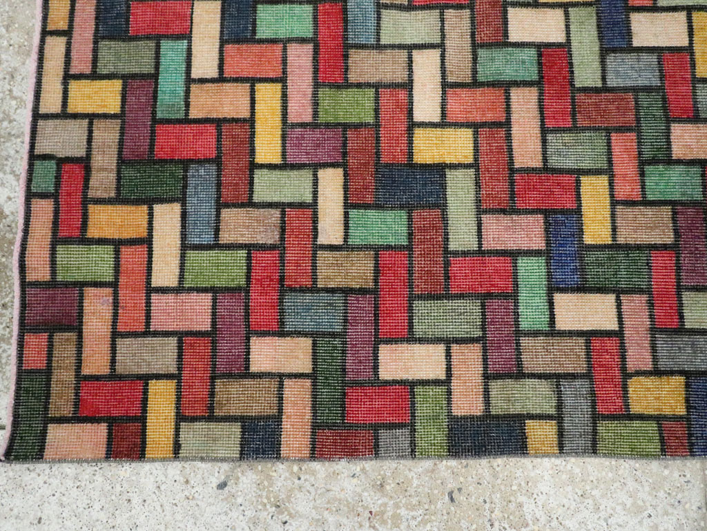 Vintage Turkish Anatolian Rug, No.23821 - Staging