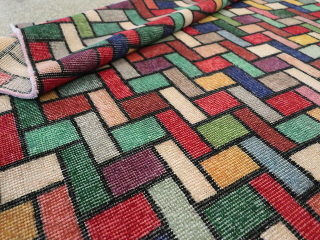 Vintage Turkish Anatolian Rug, No.23821 - Staging