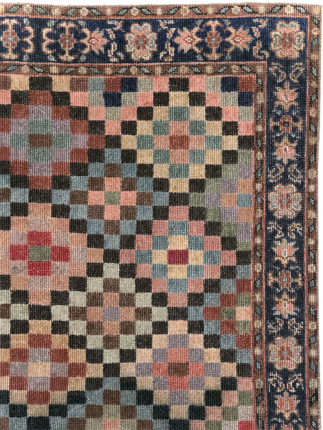 Vintage Turkish Anatolian Gallery Carpet, No.23826 - Staging