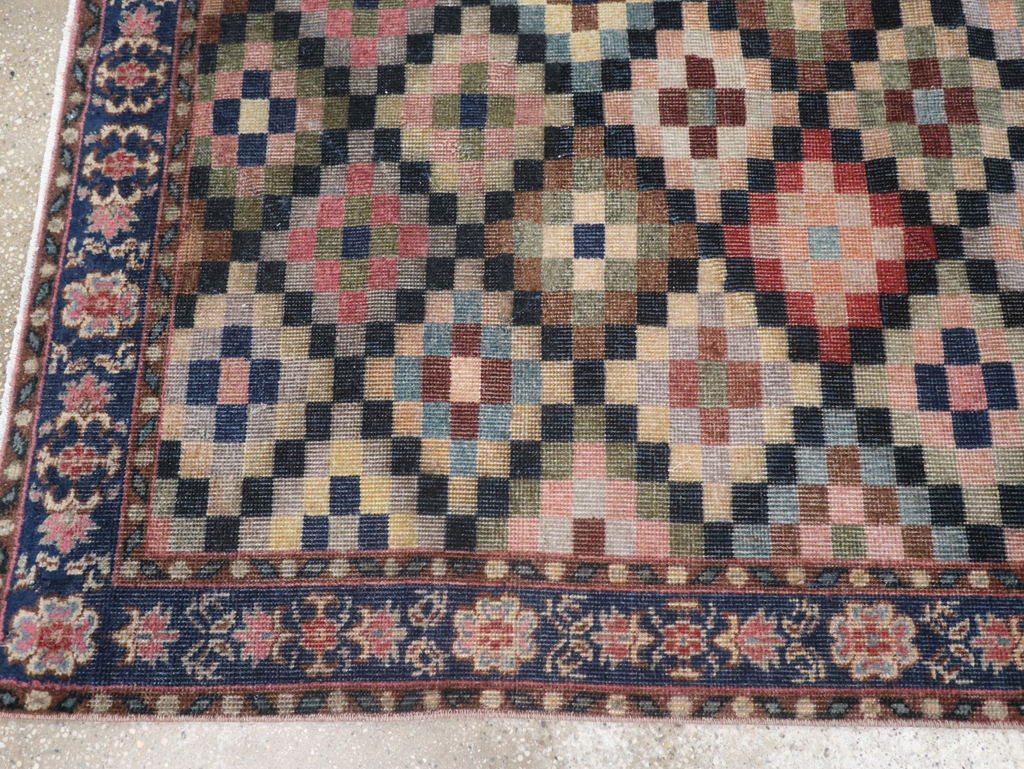 Vintage Turkish Anatolian Gallery Carpet, No.23826 - Staging