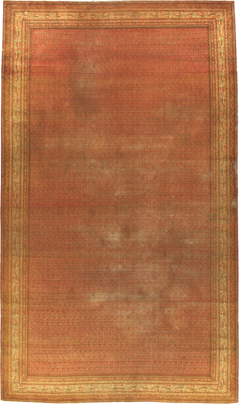 Antique Indian Lahore Carpet, No.23844 - Staging