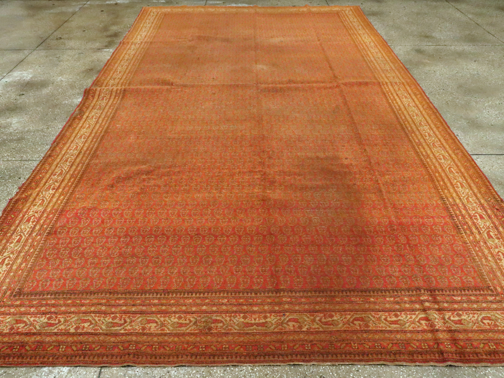 Antique Indian Lahore Carpet, No.23844 - Staging