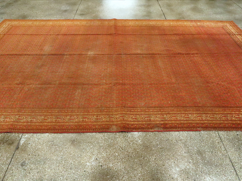 Antique Indian Lahore Carpet, No.23844 - Staging
