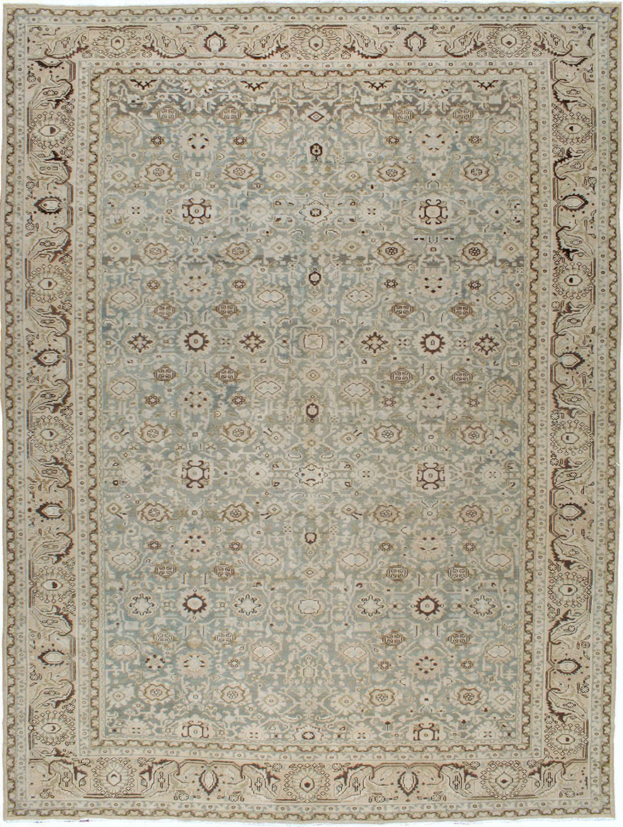 Vintage Persian Malayer Carpet, No.23861 - Staging