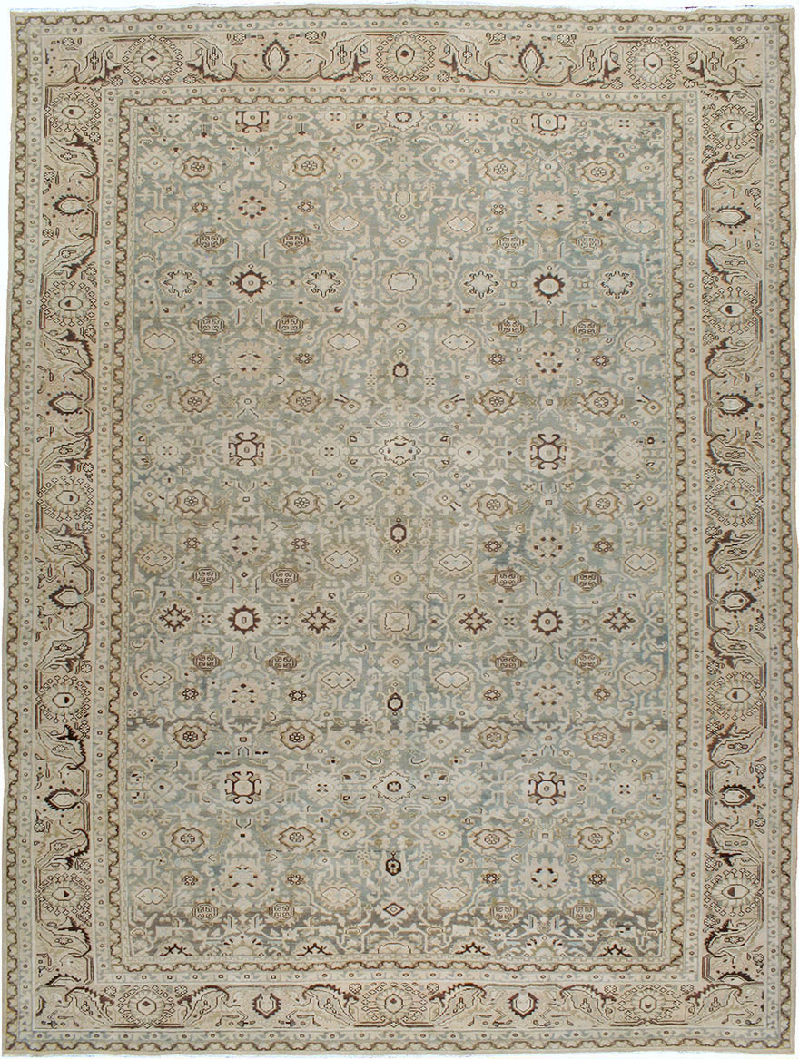 Vintage Persian Malayer Carpet, No.23861 - Staging