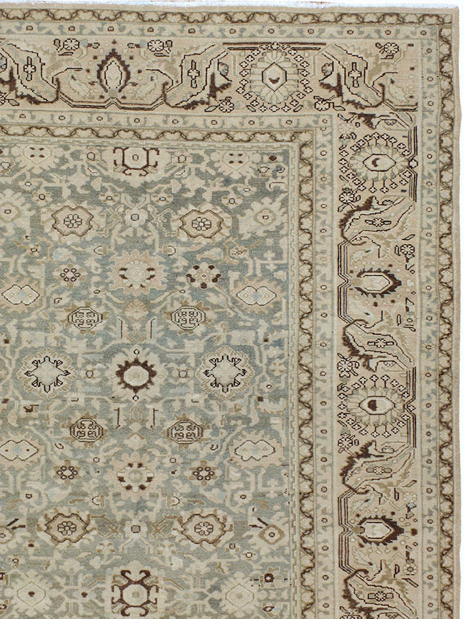 Vintage Persian Malayer Carpet, No.23861 - Staging