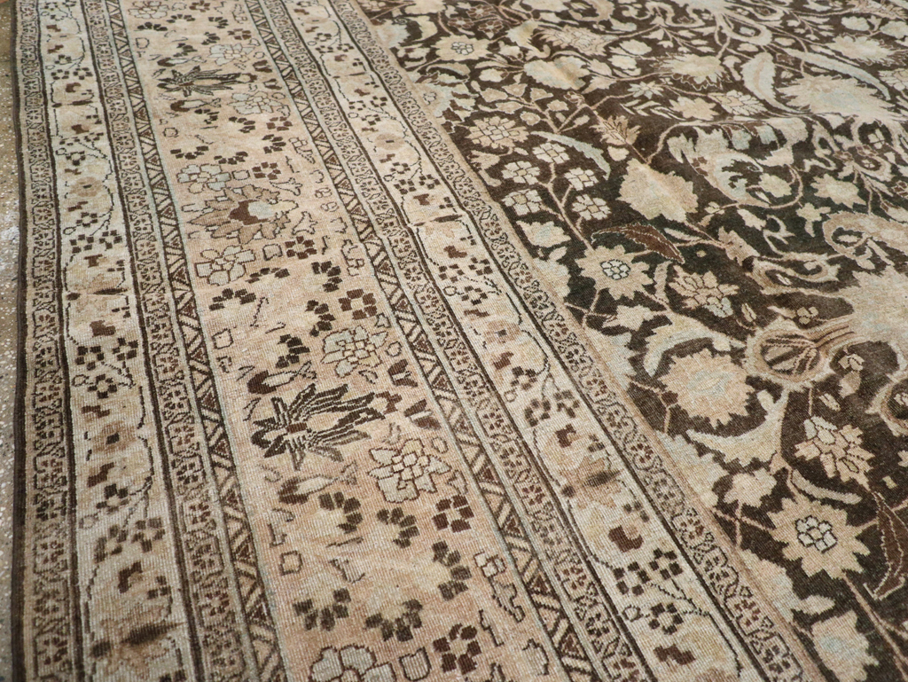 Antique Persian Mashad Carpet, No.23869 - Staging