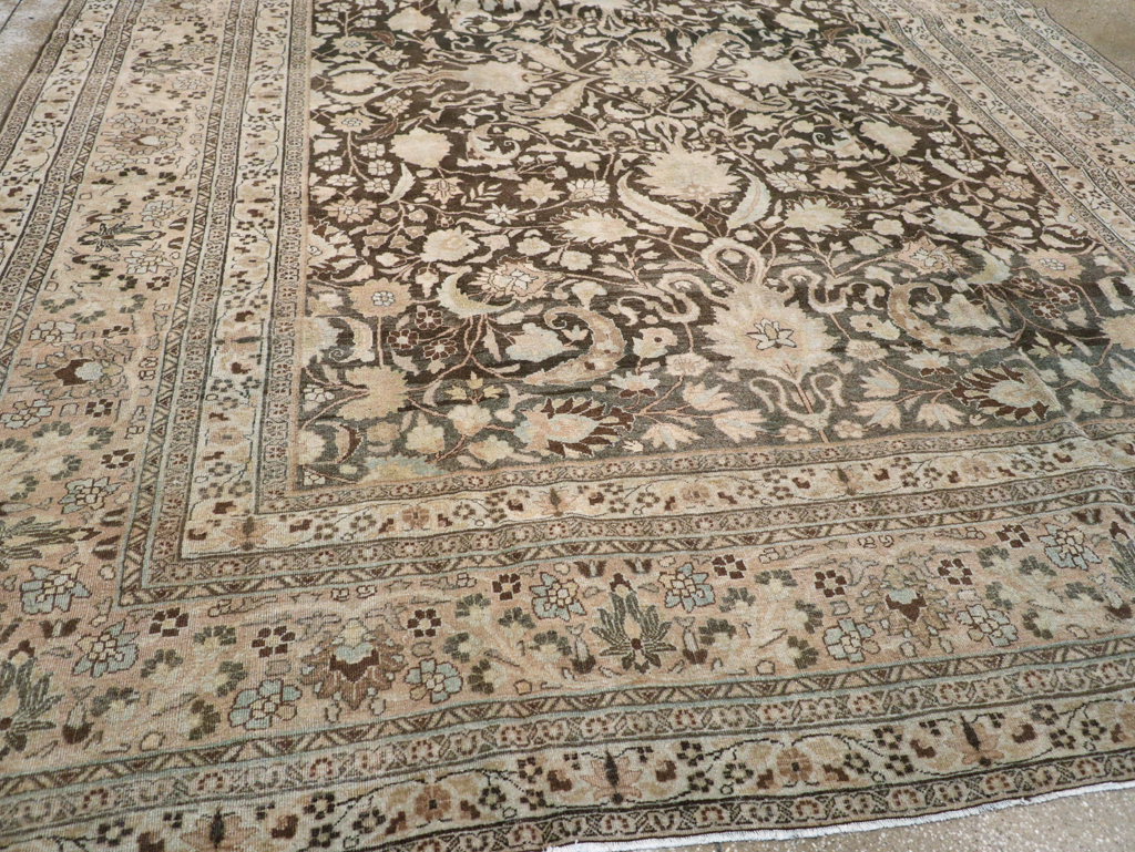 Antique Persian Mashad Carpet, No.23869 - Staging