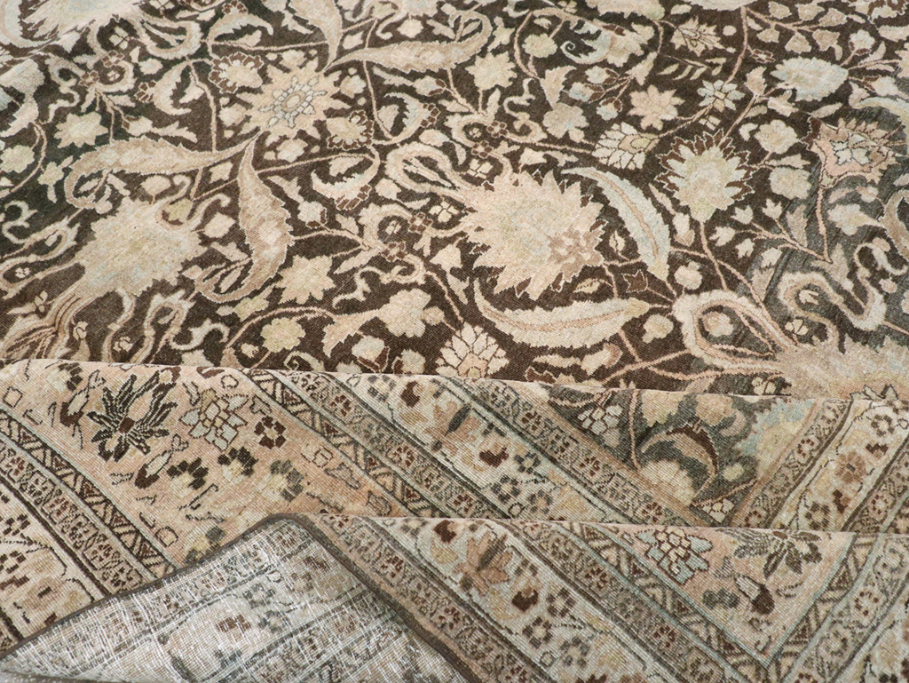 Antique Persian Mashad Carpet, No.23869 - Staging