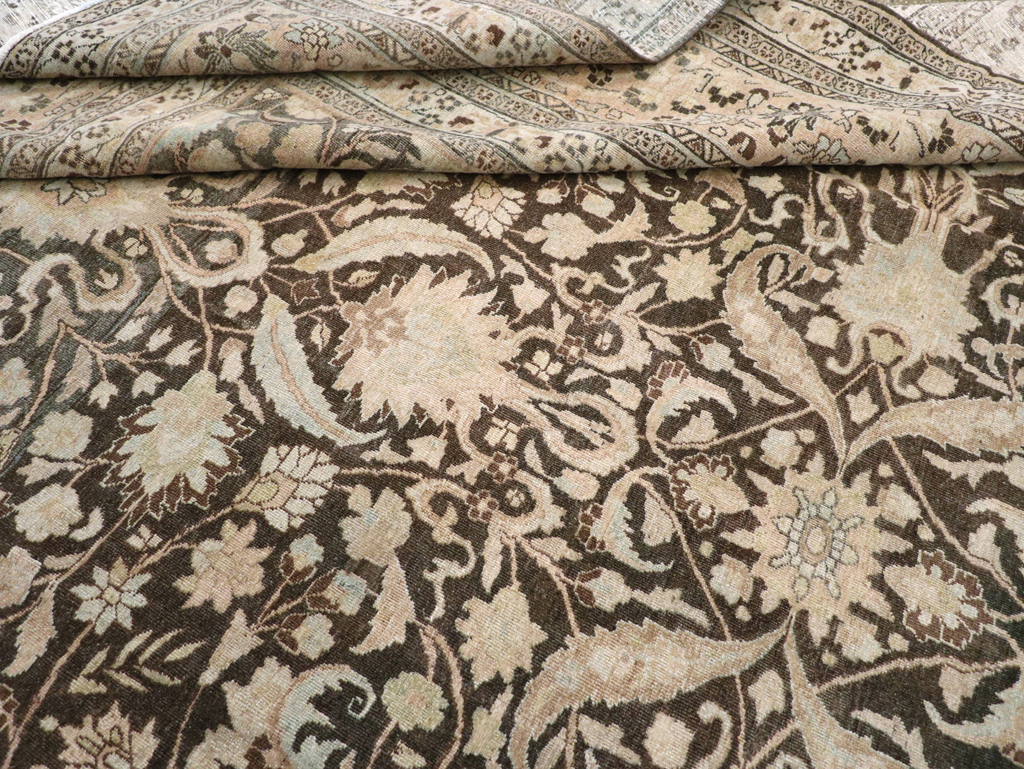 Antique Persian Mashad Carpet, No.23869 - Staging