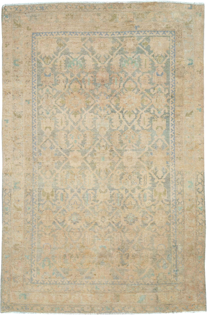 Vintage Persian Malayer Rug, No.23870 - Staging