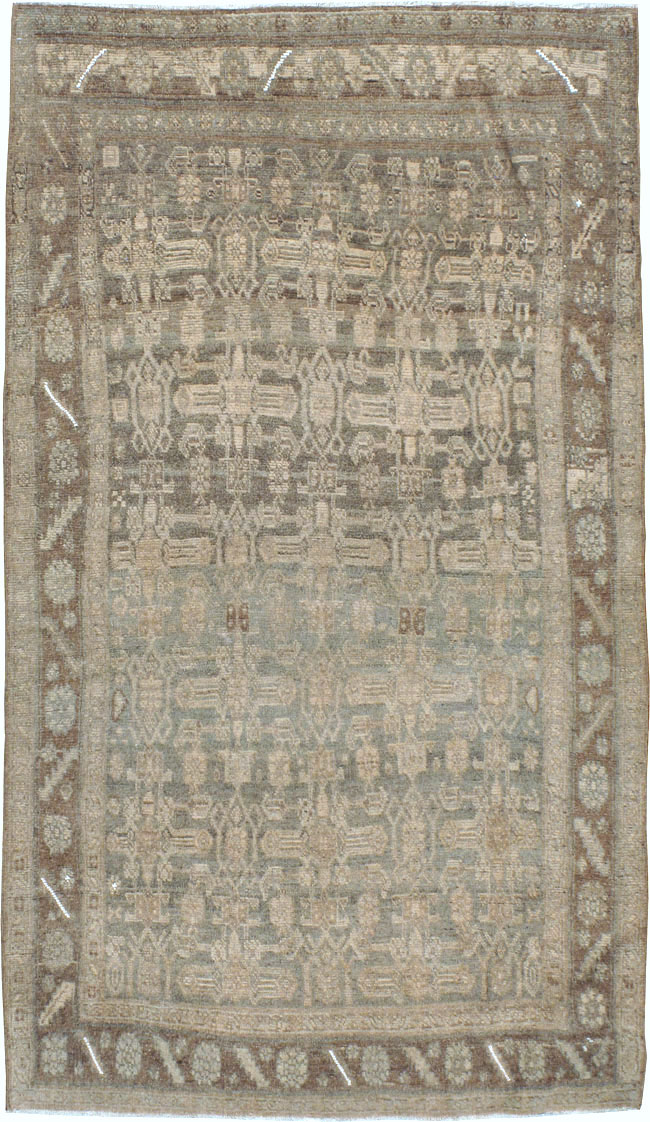 Antique Persian Bidjar Rug, No.23872 - Staging