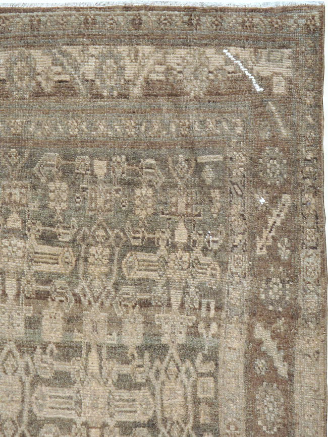 Antique Persian Bidjar Rug, No.23872 - Staging