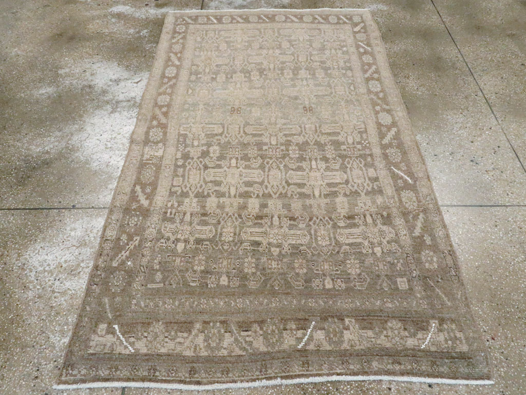 Antique Persian Bidjar Rug, No.23872 - Staging