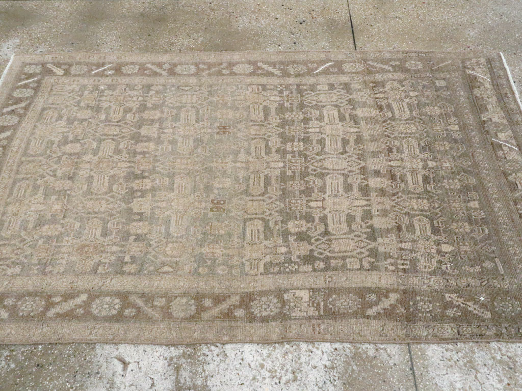 Antique Persian Bidjar Rug, No.23872 - Staging