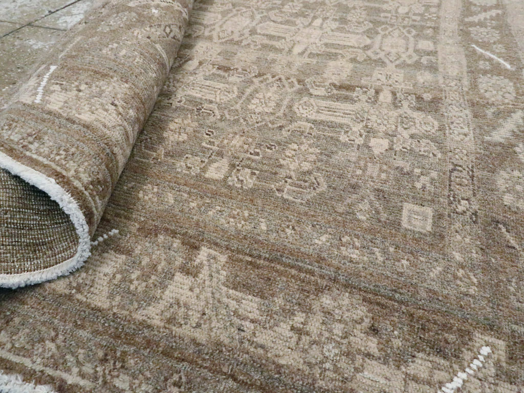 Antique Persian Bidjar Rug, No.23872 - Staging