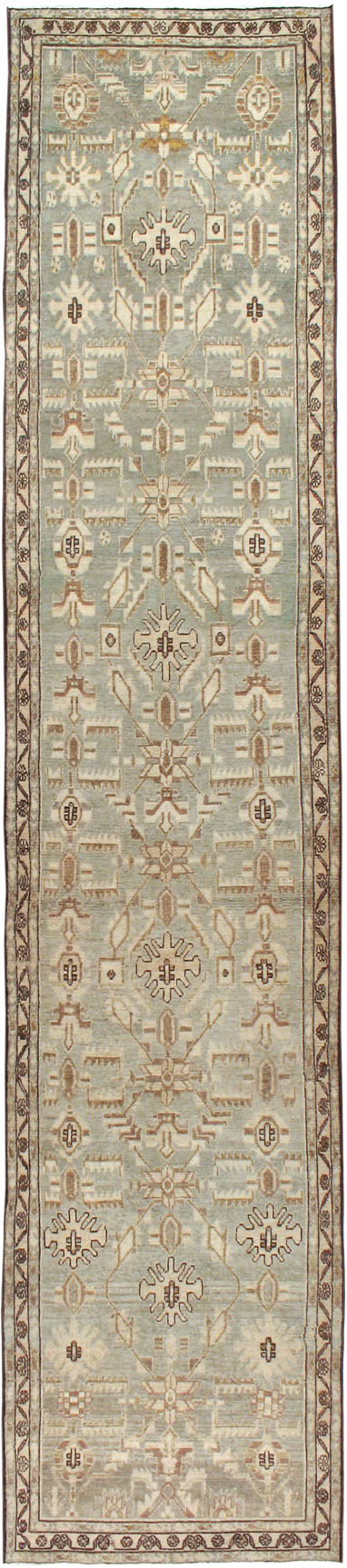 Vintage Persian Malayer Runner, No.23873 - Staging