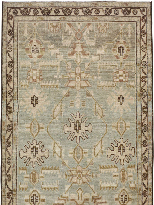 Vintage Persian Malayer Runner, No.23873 - Staging