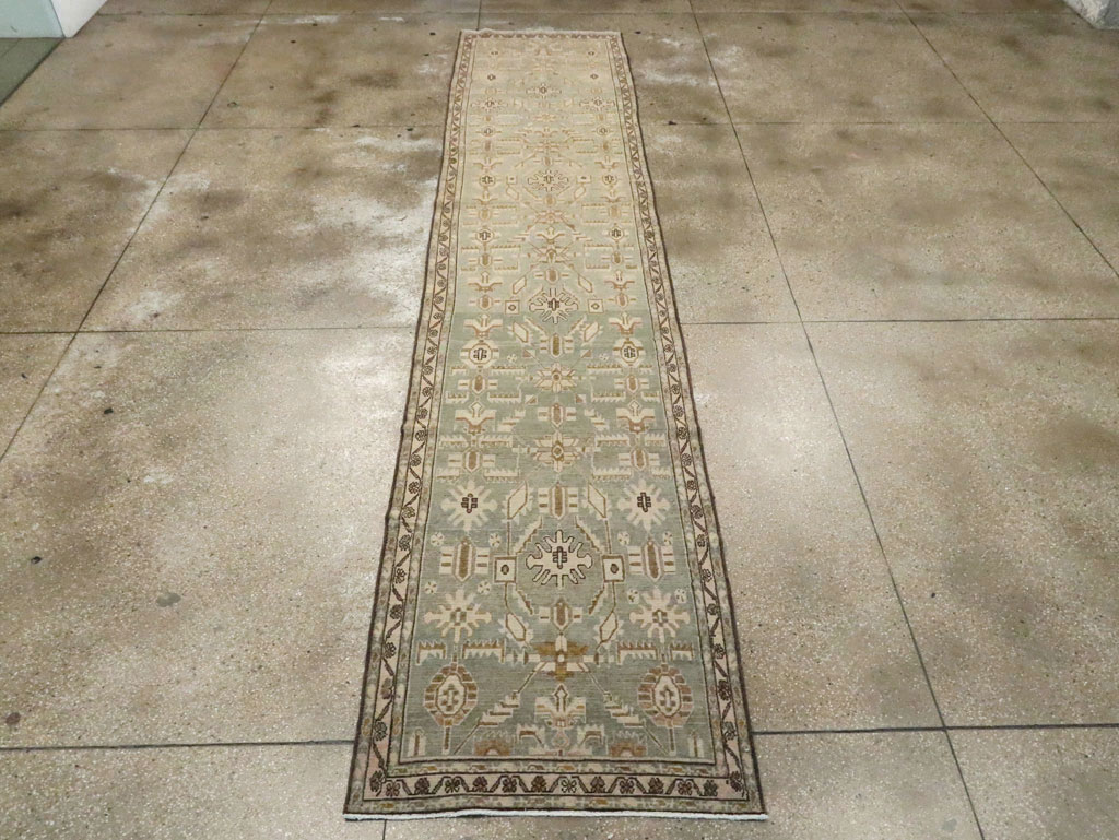 Vintage Persian Malayer Runner, No.23873 - Staging