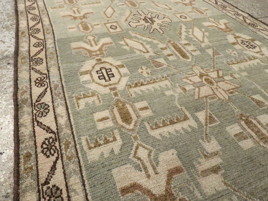 Vintage Persian Malayer Runner, No.23873 - Staging