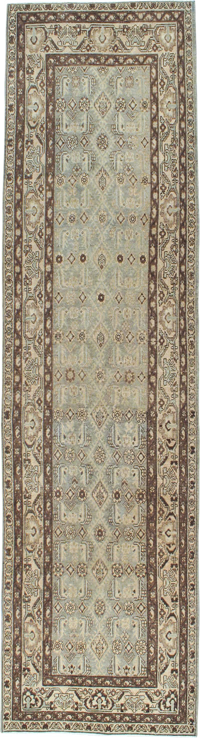 Vintage Persian Malayer Runner, No.23874 - Staging