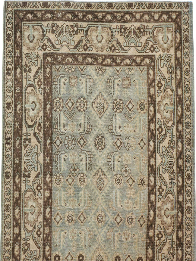 Vintage Persian Malayer Runner, No.23874 - Staging
