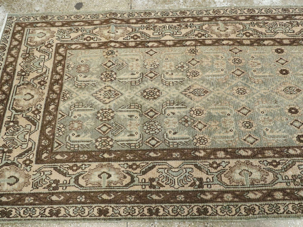 Vintage Persian Malayer Runner, No.23874 - Staging