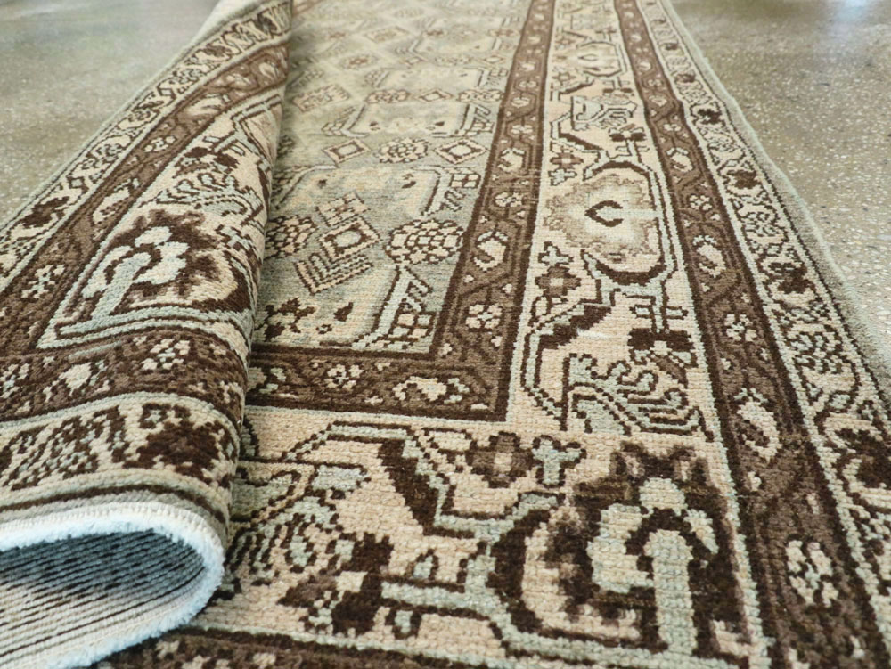 Vintage Persian Malayer Runner, No.23874 - Staging