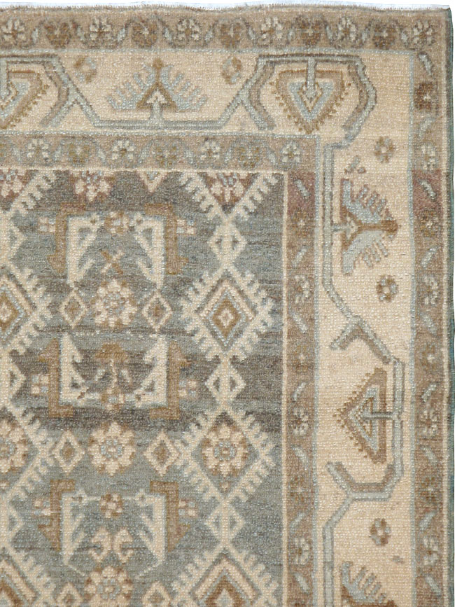 Vintage Persian Malayer Rug, No.23876 - Staging