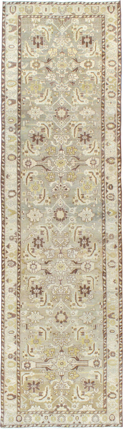 Vintage Persian Malayer Runner (Pair: 1 of 2), No.23877 - Staging