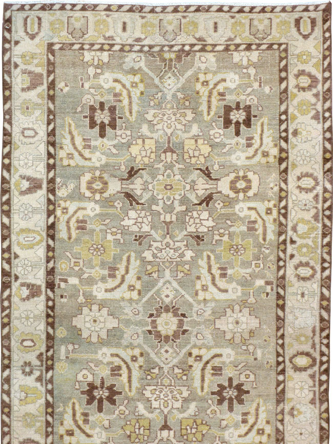 Vintage Persian Malayer Runner (Pair: 1 of 2), No.23877 - Staging