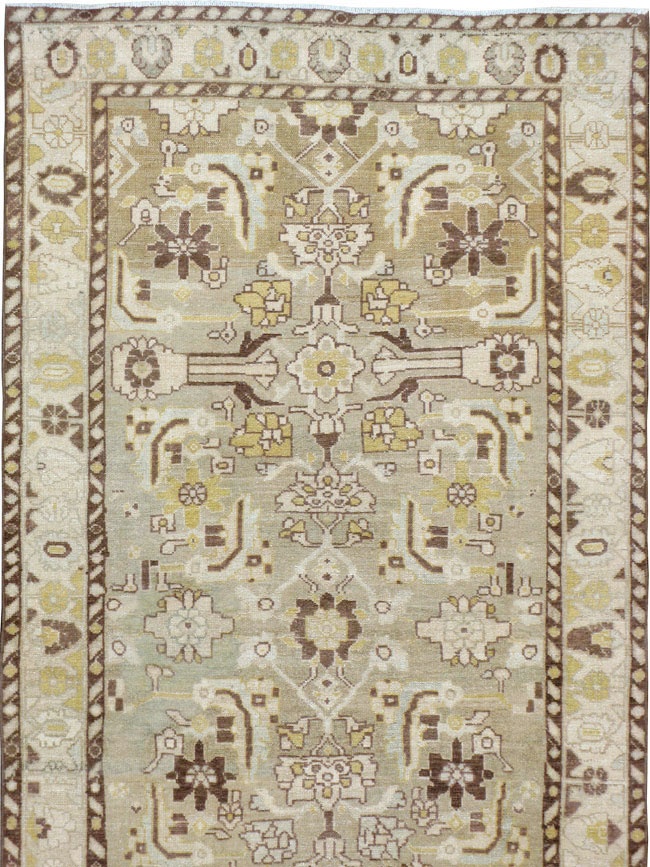 Vintage Persian Malayer Runner (Pair: 1 of 2), No.23877 - Staging