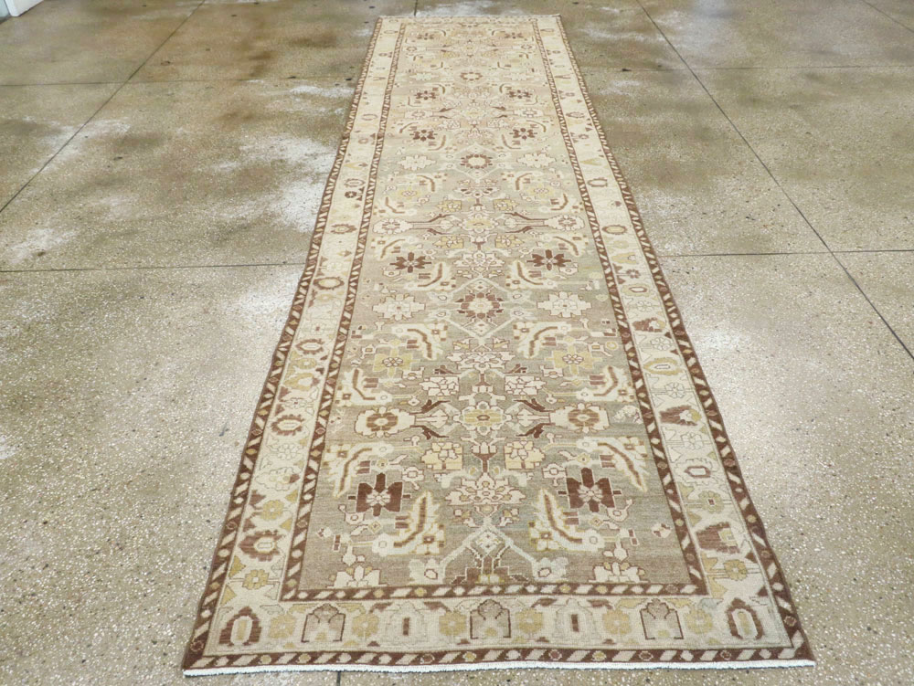 Vintage Persian Malayer Runner (Pair: 1 of 2), No.23877 - Staging