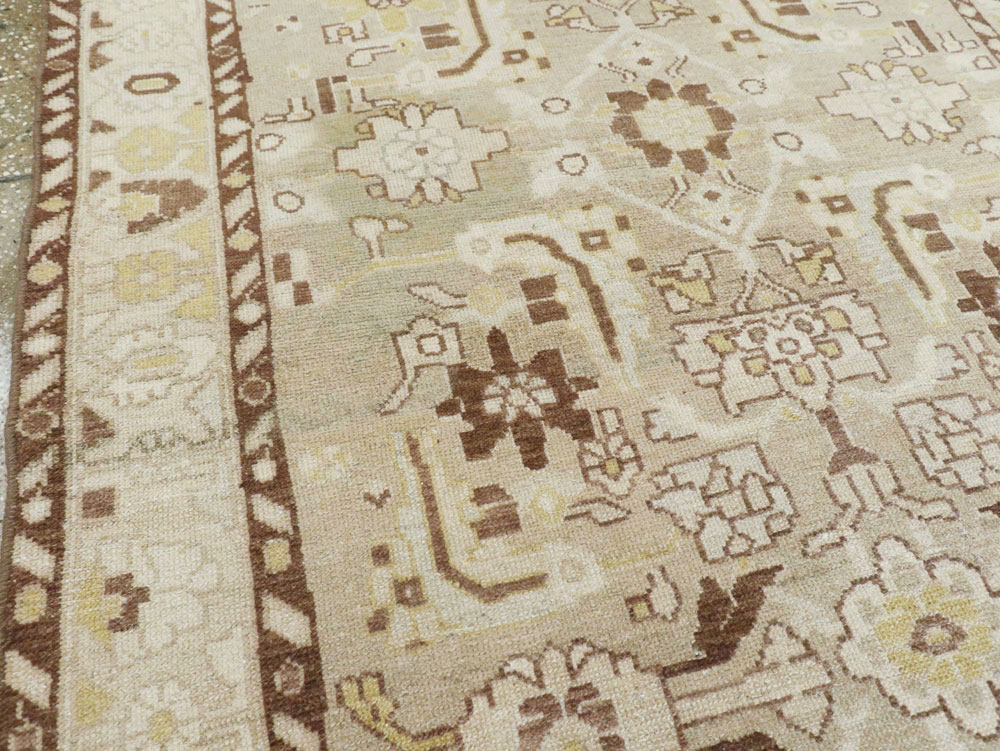 Vintage Persian Malayer Runner (Pair: 1 of 2), No.23877 - Staging