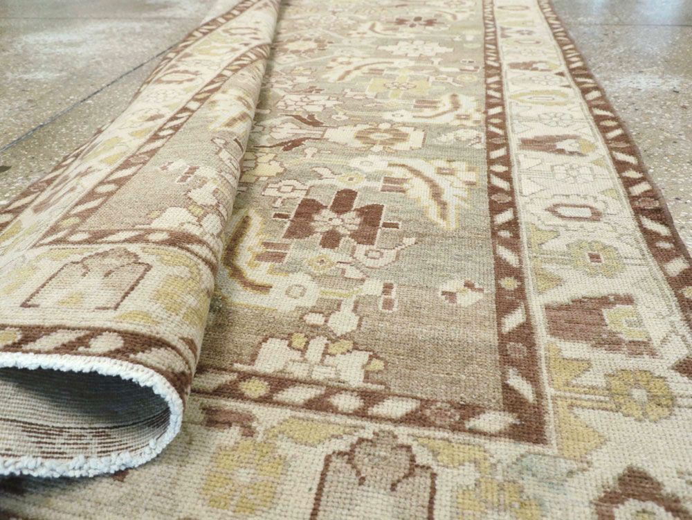 Vintage Persian Malayer Runner (Pair: 1 of 2), No.23877 - Staging