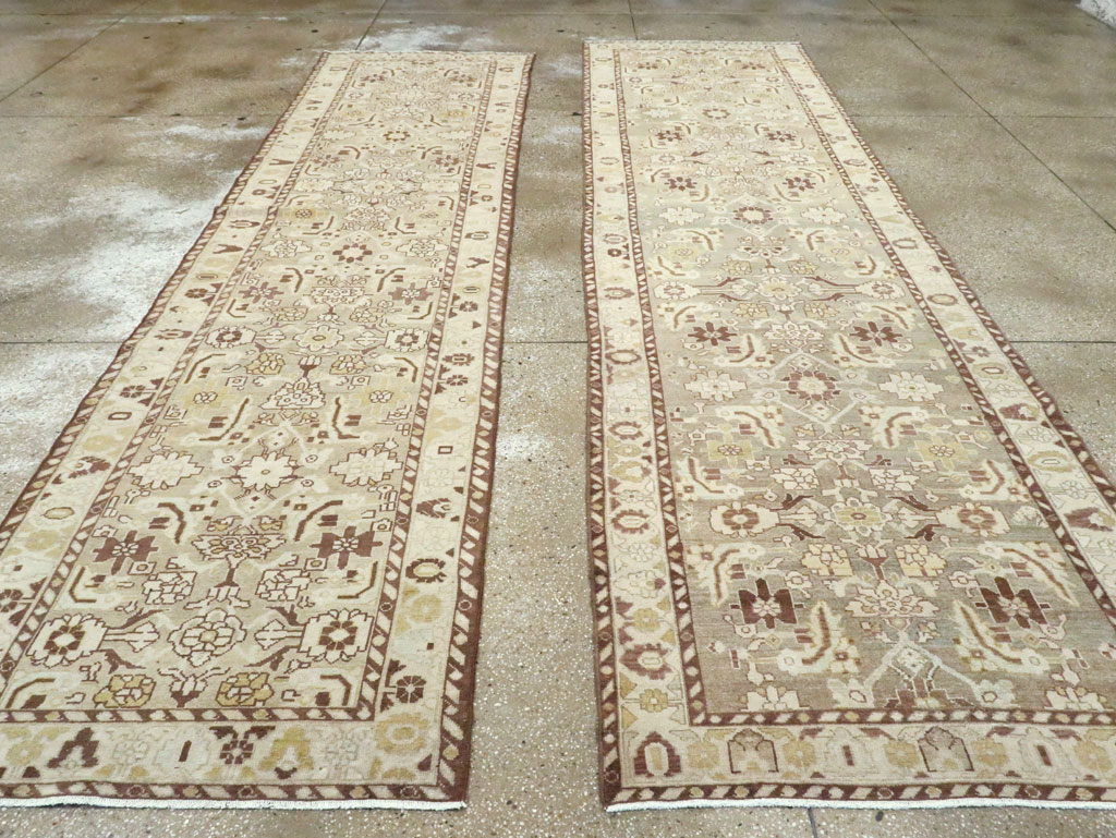 Vintage Persian Malayer Runner (Pair: 1 of 2), No.23877 - Staging